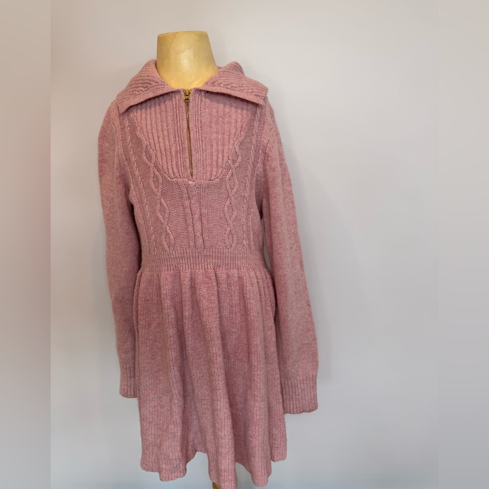 Janie and Jack Blush Knit Sweater